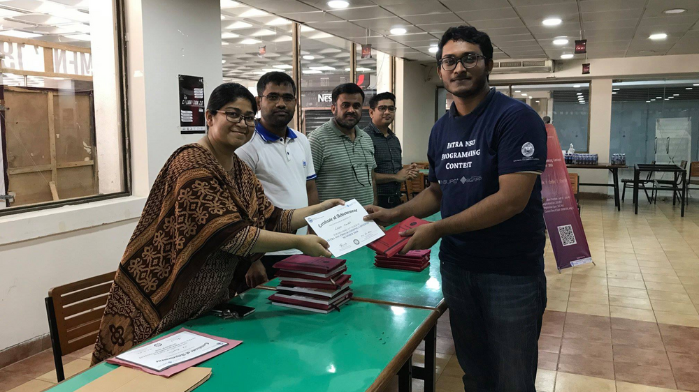 Intra NSU Programming Contest – 2019